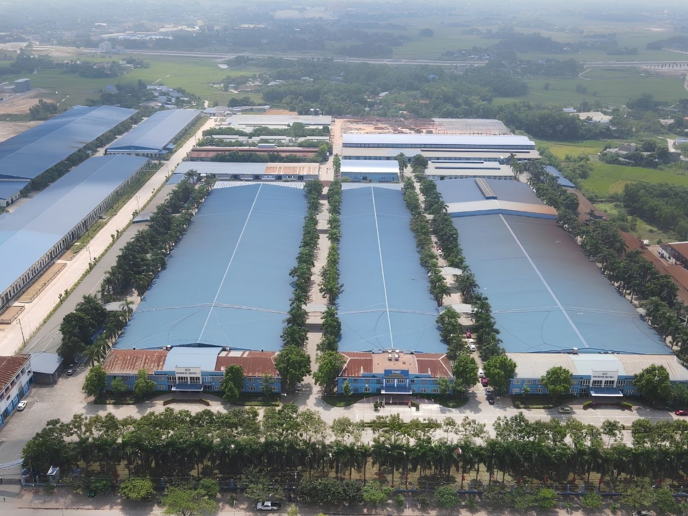 Hiện trạng Khu công nghiệp sông công I