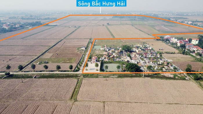 Hiện trạng khu đất triển khai Cụm công nghiệp Bắc Sơn 1 Hưng Yên