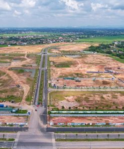 Hình thực tế cụm công nghiệp Hạnh Phúc - Xuân Phương vào tháng 92025