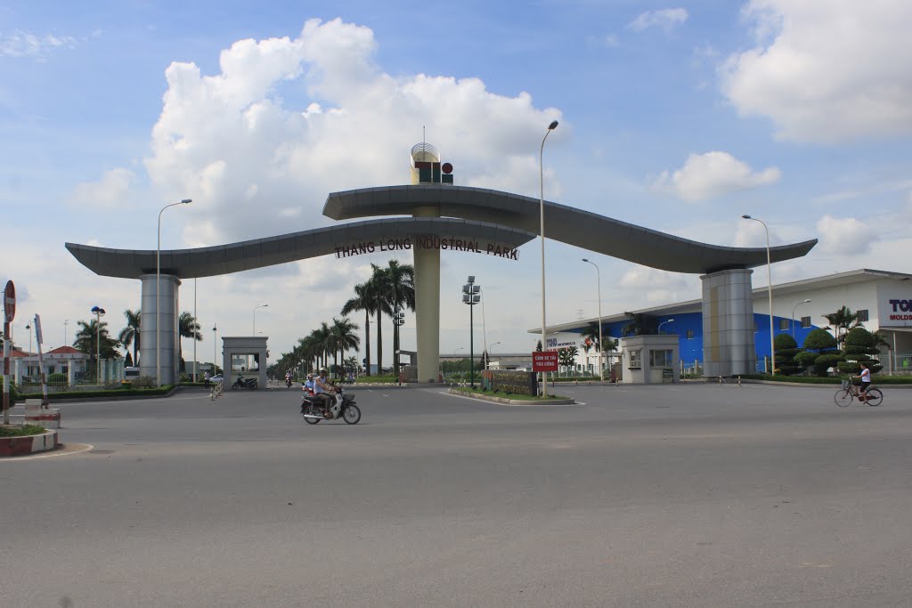 KCN Thăng Long, xã Kim Chung, Đông Anh cũ, Hà Nội.