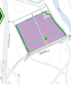 Mặt bằng Cụm công nghiệp Sơn Cẩm