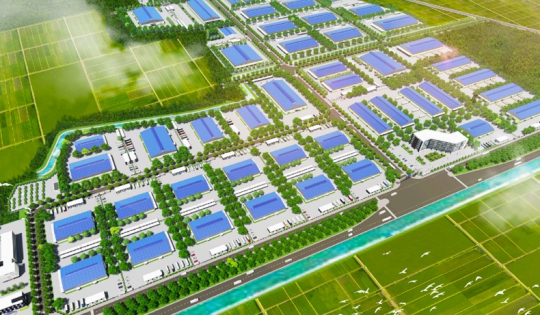 Minh hoạ CCN Thanh Tân mở rộng