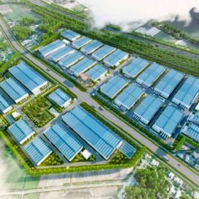 Mô phỏng cụm công nghiệp Hải Triều Hưng Yên Minh Hoạ