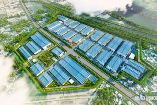 Mô phỏng cụm công nghiệp Hải Triều Hưng Yên Minh Hoạ