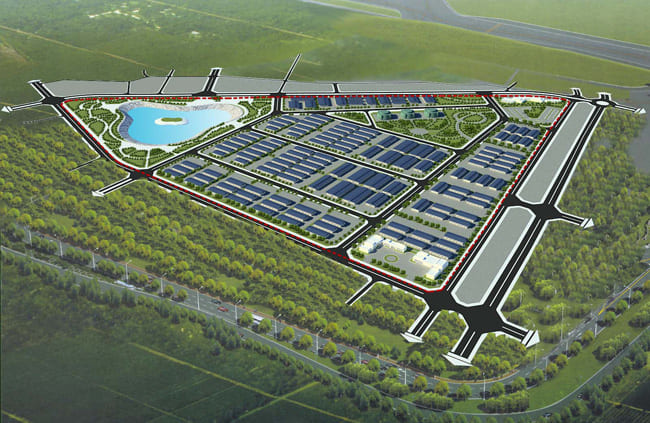 Phối cảnh Cụm công nghiệp CN3 Hà Nội