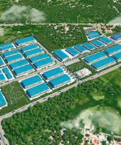 Phối cảnh Cụm công nghiệp FECON IP Hiệp Hòa Bắc Ninh