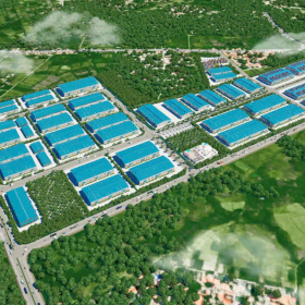 Phối cảnh Cụm công nghiệp FECON IP Hiệp Hòa Bắc Ninh