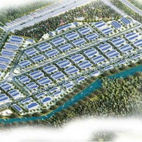 Phối cảnh Dự án Cụm công nghiệp Quân Chu