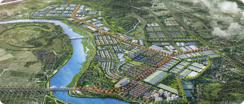 Phối cảnh Khu công nghiệp Ez.Park Bắc Ninh