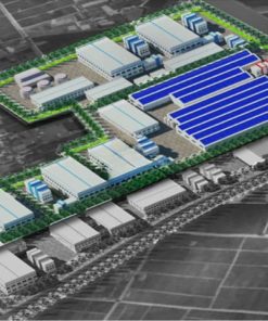Phối cảnh cụm công nghiệp Kim Động Hưng Yên
