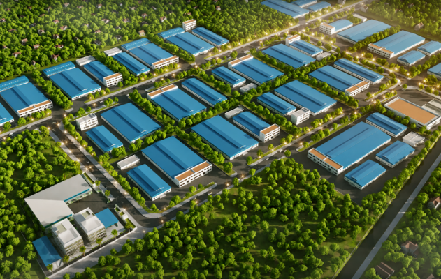 Phối cảnh cụm công nghiệp Ngô Quyền