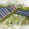 Phối cảnh cụm công nghiệp làng nghề Ngọc Mỹ - Thạch Thán