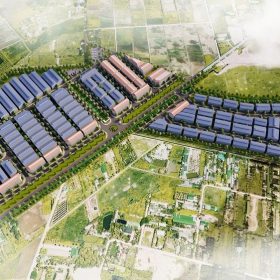 Phối cảnh cụm công nghiệp làng nghề Ngọc Mỹ - Thạch Thán