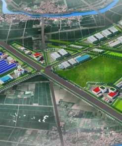 Phối cảnh tổng thể Cụm công nghiệp Chính Nghĩa Hưng Yên