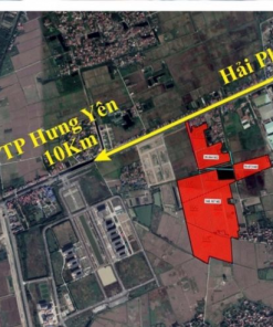 Ranh giới và kết nối liên vùng của Cụm công nghiệp Dị Chế Hưng Yên