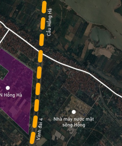 Ranh giới và kết nối liên vùng của cụm công nghiệp Hồng Hà