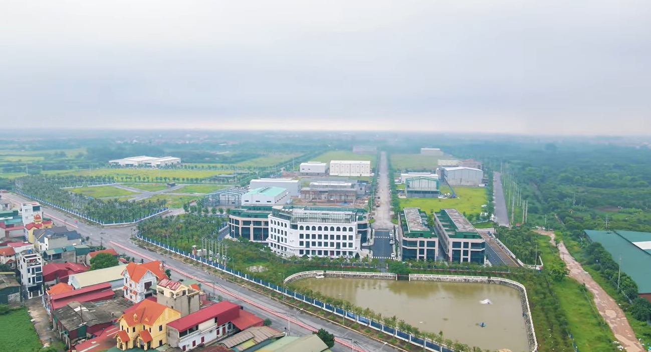 Hình ảnh thực tế Cụm công nghiệp Minh Khai