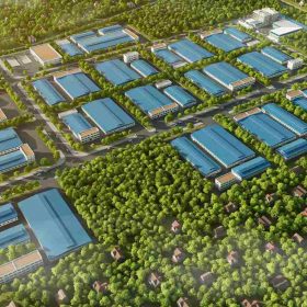 Cụm công nghiệp Phượng Sơn Bắc Ninh mô phỏng
