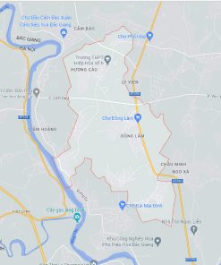 Vị trí Khu công nghiệp Châu Minh - Hương Lâm