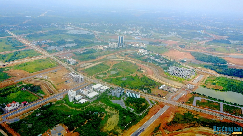 Hiện trạng Khu công nghiệp công nghệ cao 2 Hòa Lạc