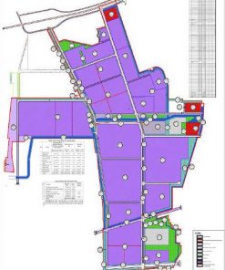 Bản đồ quy hoạch sử dụng đất Khu công nghiệp Nam Cầu Kiền tại Hải Phòng