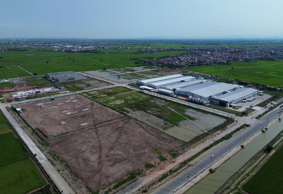 Hình ảnh thực tế dự án Cụm công nghiệp Đoàn Tùng 2 Hải Phòng
