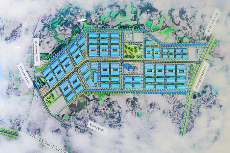 Khu công nghiệp Mỹ Thái Bắc Ninh mô phỏng