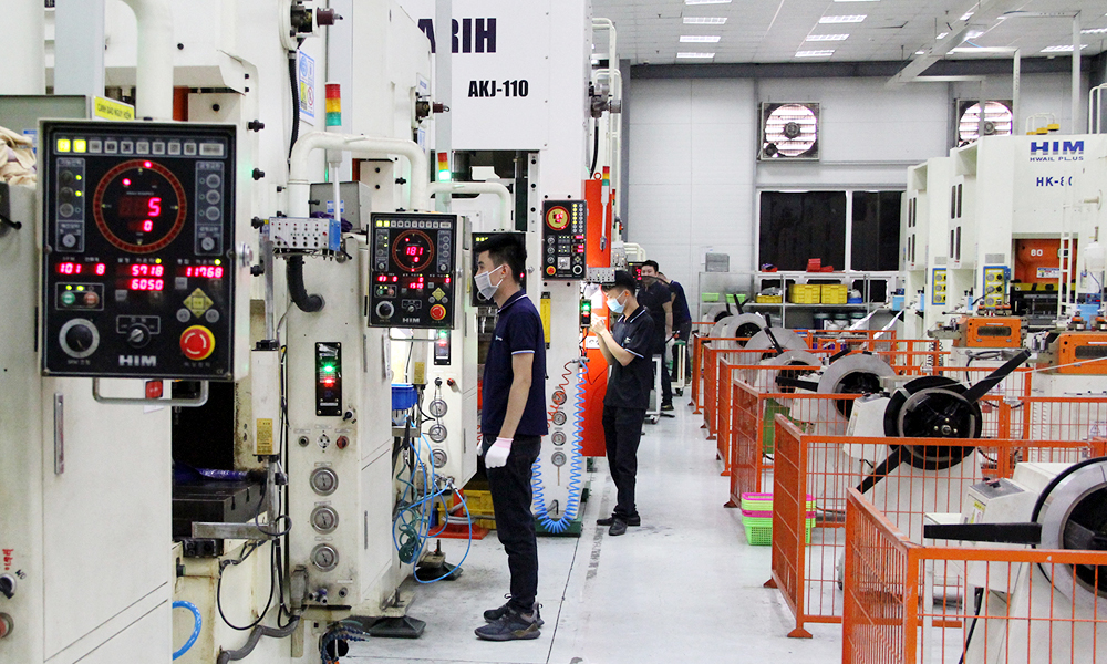 Khu công nghiệp Thái Đào - Tân An Bắc Ninh ưu tiên thu hút các ngành công nghiệp có công nghệ hiện đại, tiên tiến,thân thiện với môi trường. Ảnh minh họa.