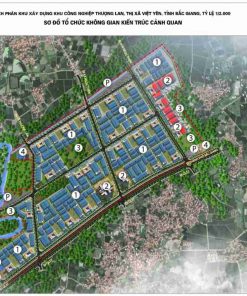 Khu công nghiệp Thượng Lan Bắc Ninh mô phỏng