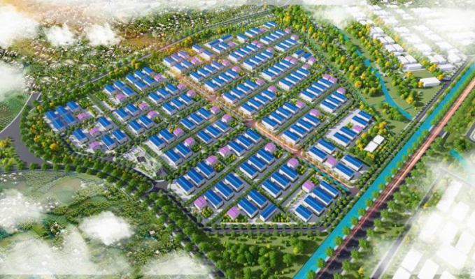 Khu công nghiệp sân bay Tiên Lãng - Khu B Hải Phòng phối cảnh