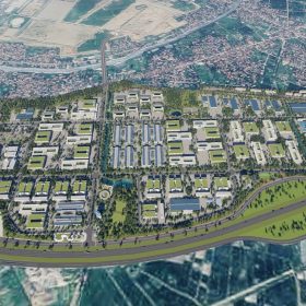 Minh hoạ Cụm công nghiệp Thái Tân Hải Phòng