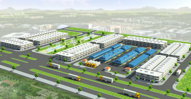Minh hoạ Cụm công nghiệp Tư Sy Thanh Hóa