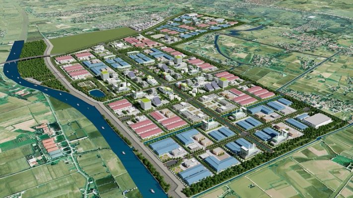 Mô phỏng Khu công nghiệp Tiên Thanh Hải Phòng