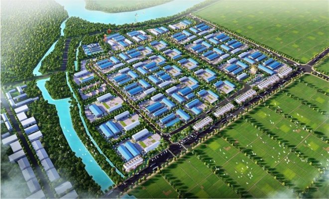 Phối cảnh CỤM CÔNG NGHIỆP AN PHỤ HẢI PHÒNG