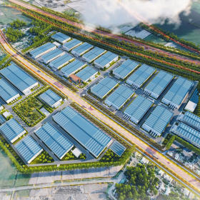 Phối cảnh Cụm công nghiệp Cẩm Văn Hải Phòng