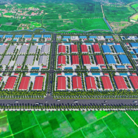 Phối cảnh Cụm công nghiệp Hợp Thắng Thanh Hóa