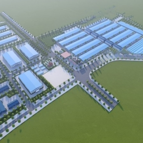 Phối cảnh Cụm công nghiệp Liên Hoa Thanh Hóa