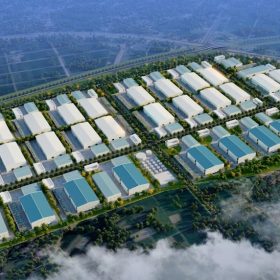Phối cảnh Cụm công nghiệp Tân Đức Thái Nguyên