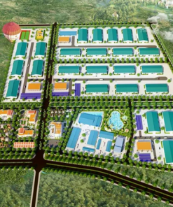 Phối cảnh Cụm công nghiệp Vạn Thắng - Yên Thọ Thanh Hóa