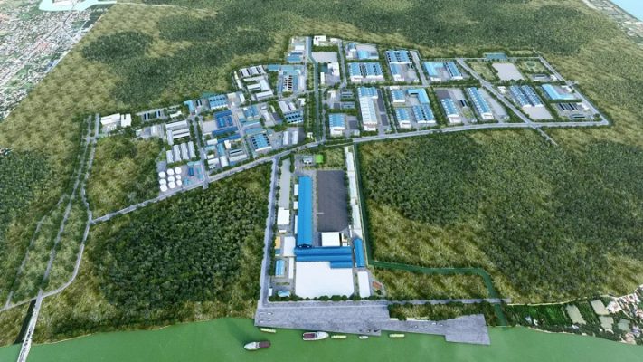 Phối cảnh Khu công nghiệp Nam Cầu Kiền tại Hải Phòng