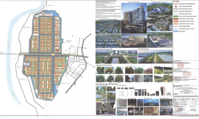 Phối cảnh Khu công nghiệp Xuân Cẩm - Hương Lâm Bắc Ninh