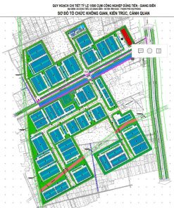 Quy hoạch chi tiết Cụm công nghiệp Dũng Tiến - Giang Biên Hải Phòng