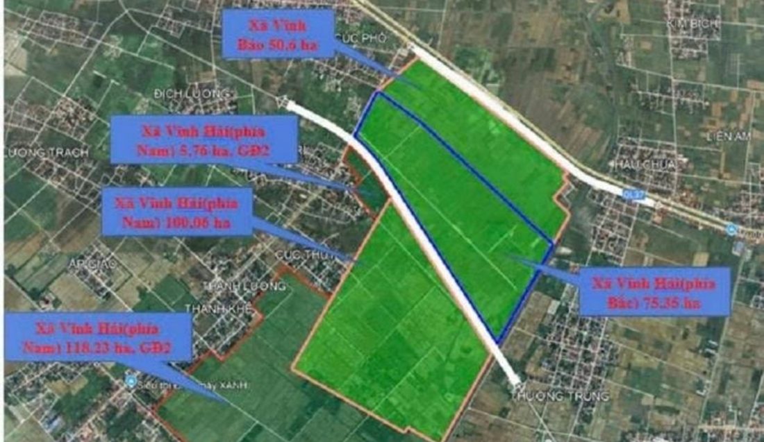 Quy hoạch tổng thể Khu công nghiệp Vinh Quang giai đoạn 1 Hải Phòng
