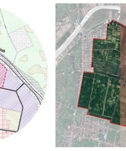 Sơ đồ vị trí Khu công nghiệp Trấn Dương - Hòa Bình (Khu A) Hải Phòng