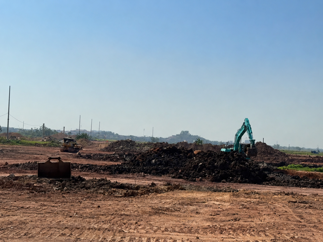 Thực tế dự án 6.2026 Cụm công nghiệp Trung Sơn - Ninh Sơn tại Bắc Ninh