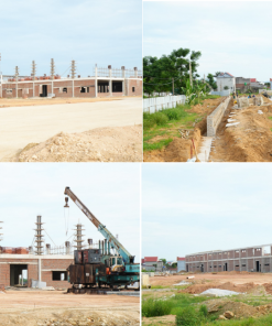 Tiến độ thi công dự án Cụm công nghiệp Liên Hoa Thanh Hóa T7.2025