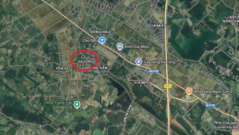 Vị trí Khu công nghiệp Hà Long Thanh Hóa