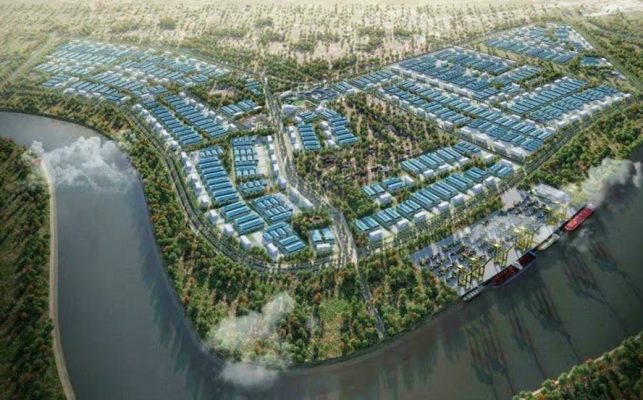 Phối cảnh Cụm công nghiệp Tân Trào Hải Phòng