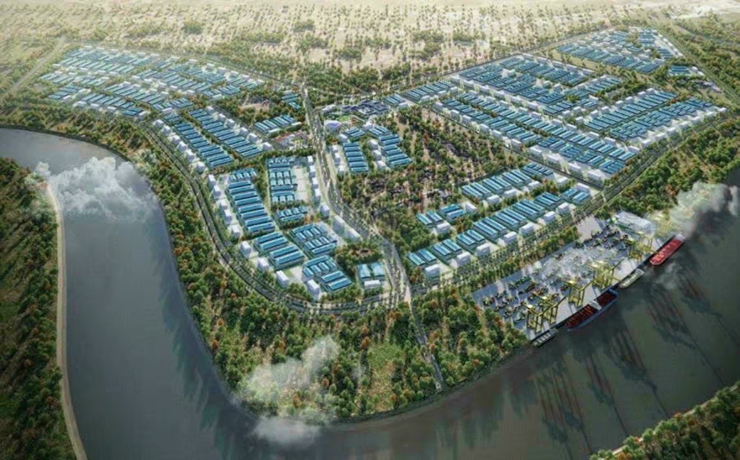 Phối cảnh Cụm công nghiệp Tân Trào Hải Phòng