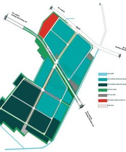 Bản đồ quy hoạch Khu công nghiệp Vinh Quang giai đoạn 1 Hải Phòng